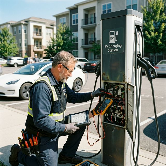 ChargePoint EV Charger Repair Service